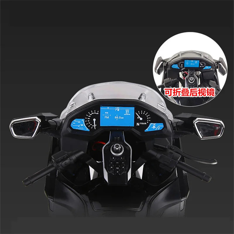 Diecast Honda Gold Wing GL1800 Touring Motorcycle Model 1 to 9 Scale
