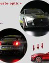Scale 1:32 Mustang Shelby GT500 F-150 Toy Car Model Alloy Diecast Sound Light Pull Back Vehicle Models Birthday Gifts