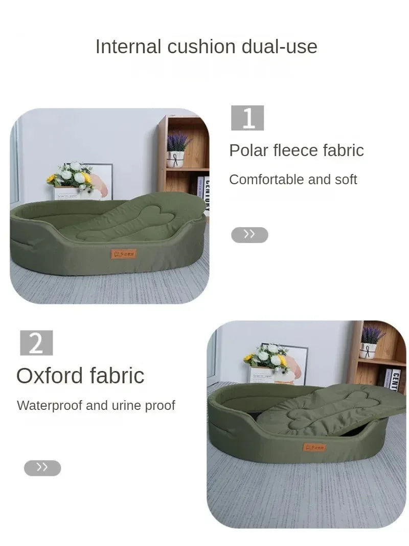Winter Plush Pet Bed Cushion Sofa Mat for Dogs and Cats