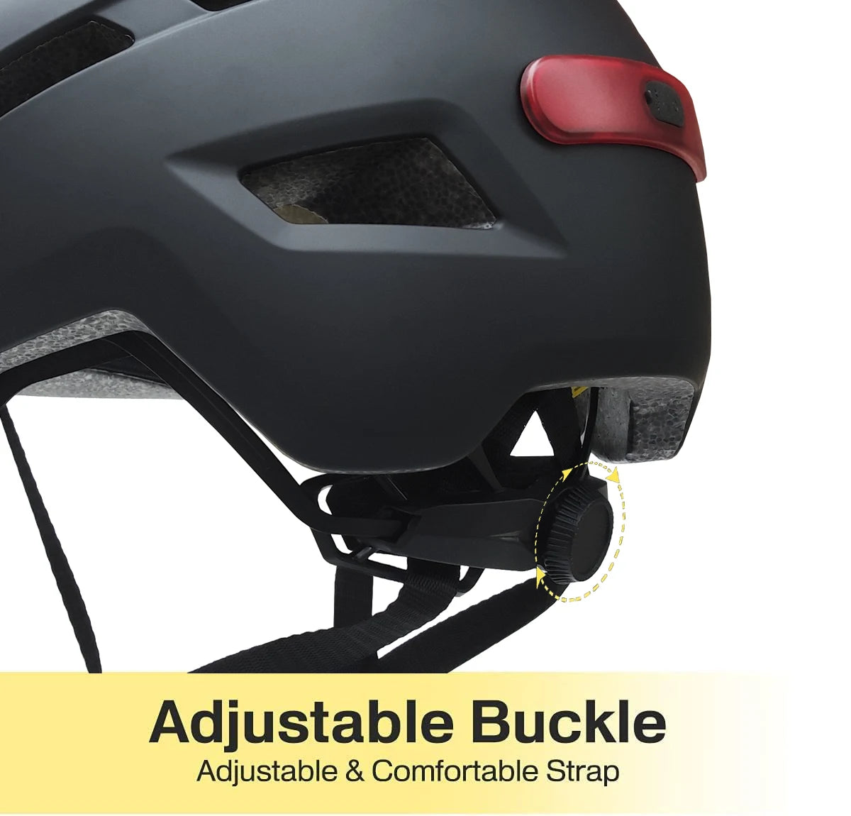 Rechargeable LED Cycling Helmet For Road Mountain Bike And Electric Scooter