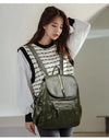 Soft Leather Backpacks High Capacity Female Back Pack Casual Travel Ladies Bagpack