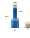 Dry Diamond Drilling Core Ceramic Tile Hole Saw Cutter Granite Marble Drill Bits Tiles Crowns with M14 Thread Opener