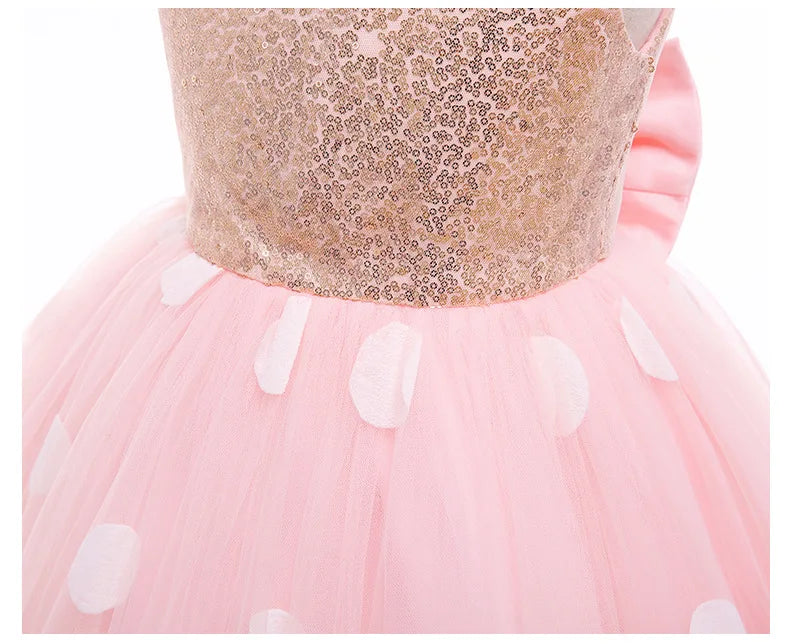 Baby Girls Baptism Dress Princess Birthday Party Wear Toddler Girl Christening Gown Infant Tutu Baptism Clothes