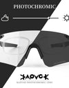 UV400 Cycling glasses  Mtb Bicycle Eyewear Glasses New Photochromic Cycling Bike Glasses Sports Sunglasses