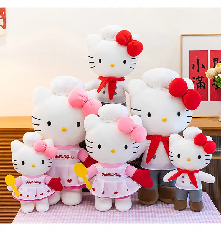 Cute Cat Character Plush Stuffed Doll Pillow Toy