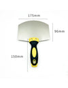 Stainless Steel Putty Knife Wall Paint Plaster Trowel Arc Ash Shovel Paint Feed Filling Scraper Blade Spatula Construction Tools