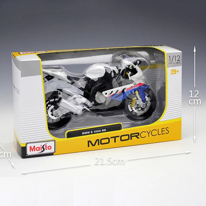 1 12 Scale BMW S1000RR Diecast Motorcycle Model