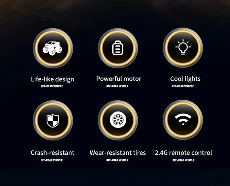 Rc Car Cybertruck Pickup Off-Road RC Vehicle Model With Colorful lamp Remote Control Car Truck Car Toy Gift for s