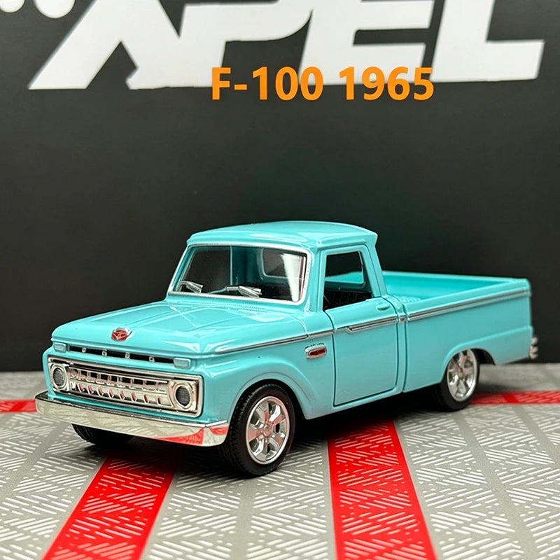 1 36 Scale Ford F100 1965 Pickup Diecast Model Truck