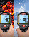 Industrial Handheld Thermometers Car Test Non Contact IR Laser Heat Temperature Gun Point HD Screen for Cooking Tool