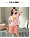 Women’s Winter Corduroy Cotton Pajama Set – Cute, Comfortable, Loose Long Sleeve Loungewear