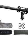 Shotgun Microphone Voice Recorder Audio Interface Home Studio for Canon Nikon Sony Filmmaking Interviews