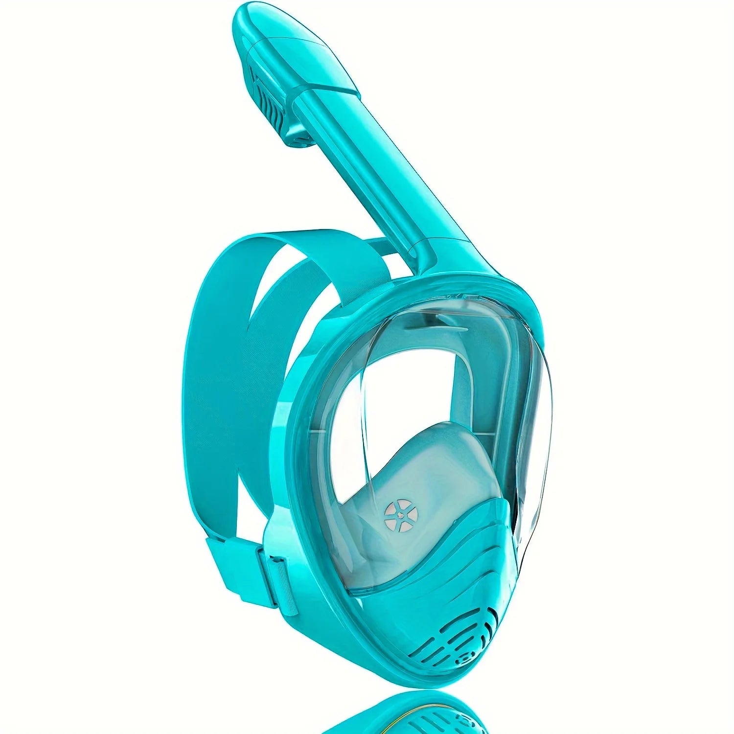 Snorkel Mask  Anti-Fog Leak-Proof Soft Silicone Design Easy to Wear Diving Mask Underwater Scuba Full Face  360° Panoramic