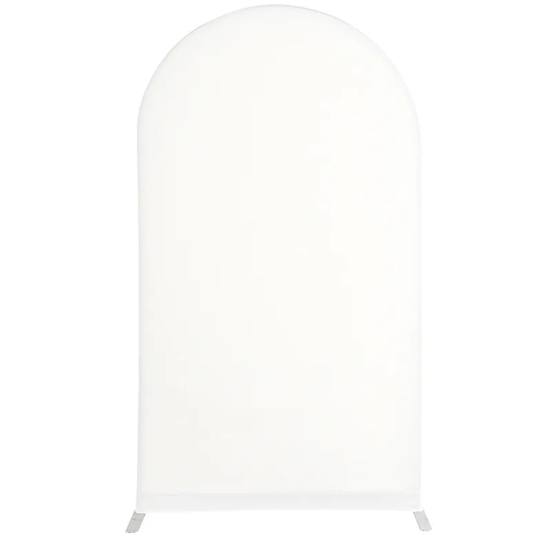 Arch Cover Backdrop Wedding Cover Birthday Party Decoration Background  Shower Photograph Backdrop White Elastic Arch Cover