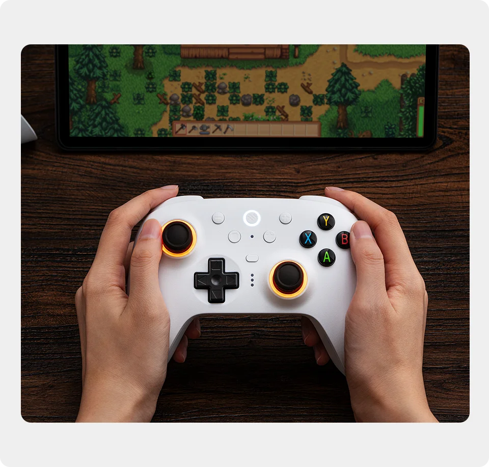 Ultimate 2 Wireless Gaming Controller with TMR Joysticks for PC and Android