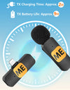 Wireless Lavalier Lapel Mini Microphone for iPhone iPad Android Phone You tube Live Broadcast Recording Interview Vlog MIC-S