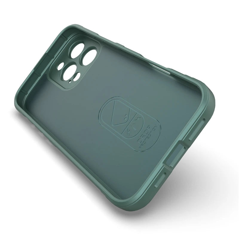 For iPhone 16 Pro Max Case Silicone TPU Shockproof Rubber Phone Protector For APPLE iPhone 16 Pro Max Cover Anti-drop Case Cover
