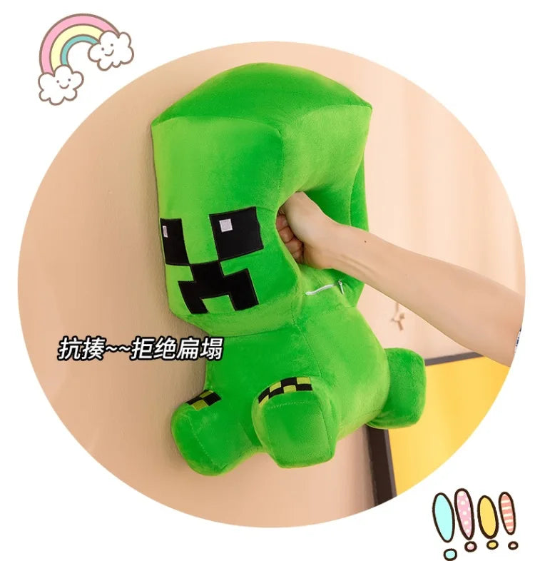 Pixel Art Character Plush Stuffed Doll Toy