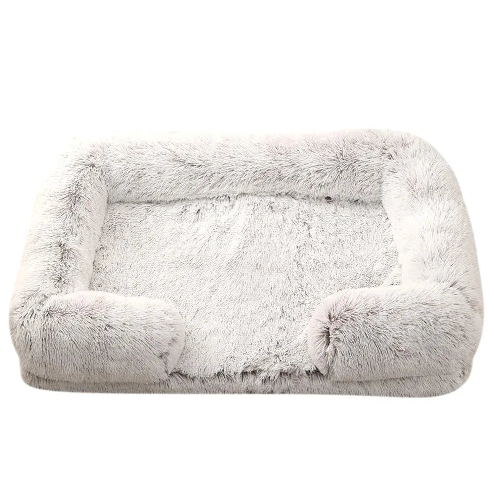 Winter Plush Pet Bed Sofa for Dogs and Cats
