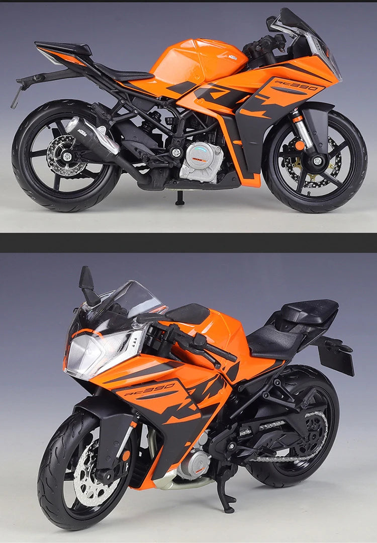1 12 Scale KTM RC390 Diecast Motorcycle Model