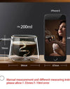 200ml Double Wall Glass Coffee Mug Heat-resistant Espresso Cup Thermo Insulated Cup For Latte Cappuccino Tea Drinkware Set