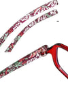 Reading Glasses Women Full Frame Printed Retro Anti Blue Light Presbyopia Hyperopia Read Eyewear +1.0 +2.0 +3.0 +4.0