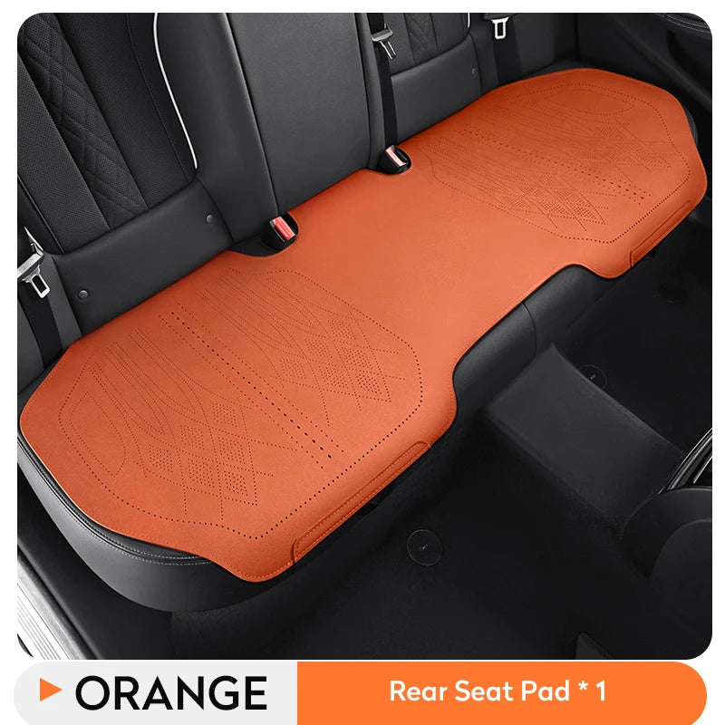 Universal Flip Fur Car Seat Cover Sweatproof Breathable Car Seat Cushion Thin Anti-slip Auto Seat Mat Pad Car Interior Accessory