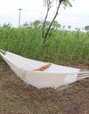 Premium Cotton Canvas Hammock with Woven Tassels for Home, Bedroom, Patio, Porch, Yard, Beach 2 Person Bohemia Style