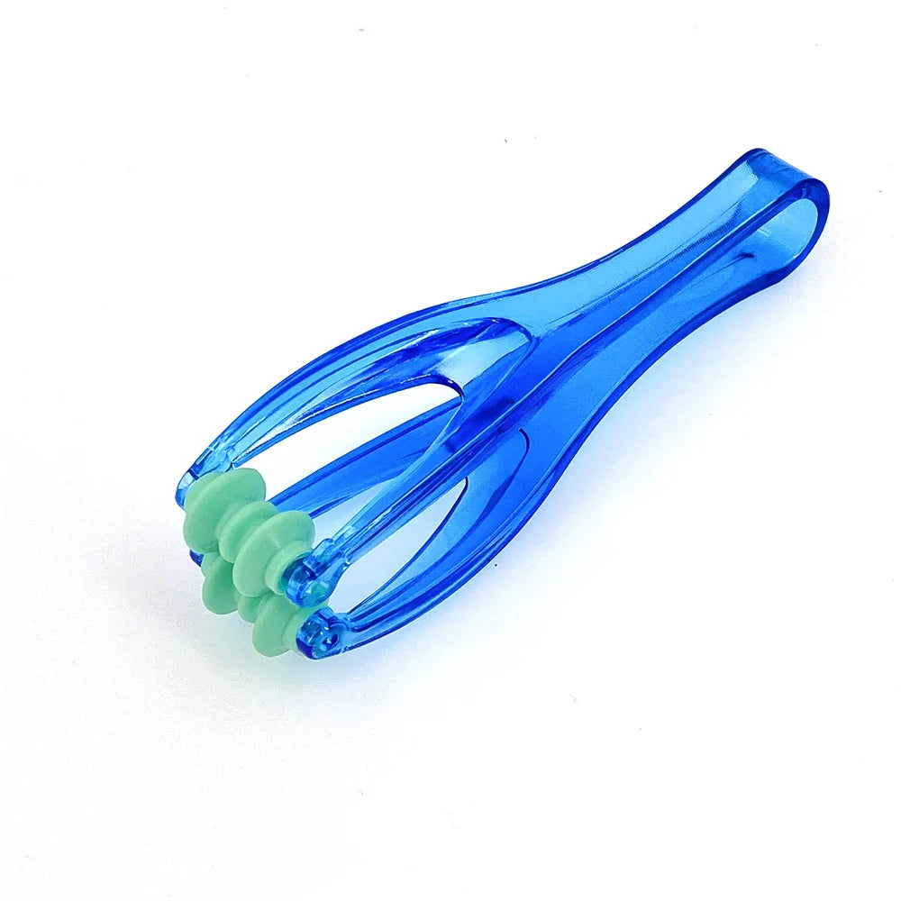 1Pcs 2 Rollers Finger Massager Mini Finger Joints Massager With Elastic Handle For Finger Blood Circulation & Muscle Relaxation