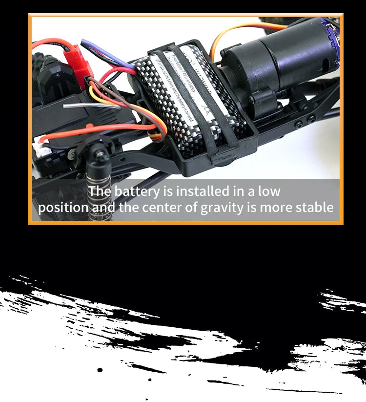 2.4G 4WD Remote Control Off Road Pickup Truck