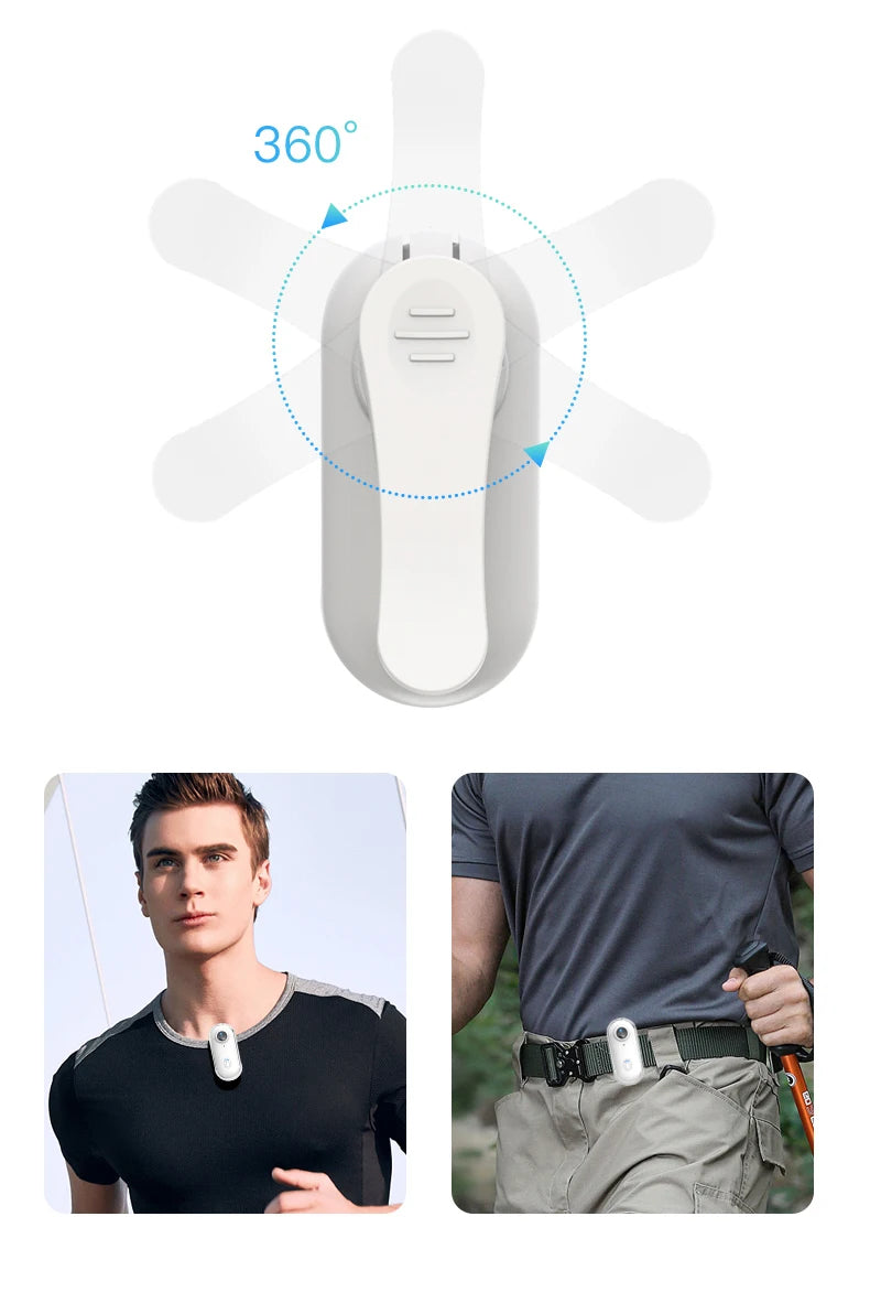 4K Thumb Camera Mini Sports Bodycam with Waterproof Action Camera megnetic Wearables Vlog Helmet Camera Bicycle Video Wifi Cam