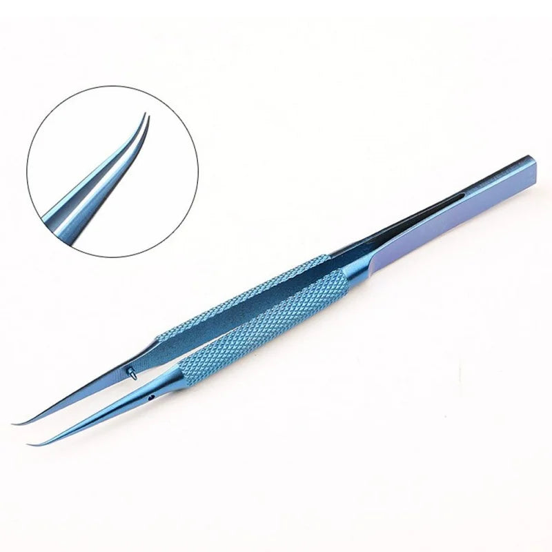 Precision Titanium Alloy Tweezers Professional Repair Fingerprint Fly Line Phone Motherboard Anti Electronics Forceps