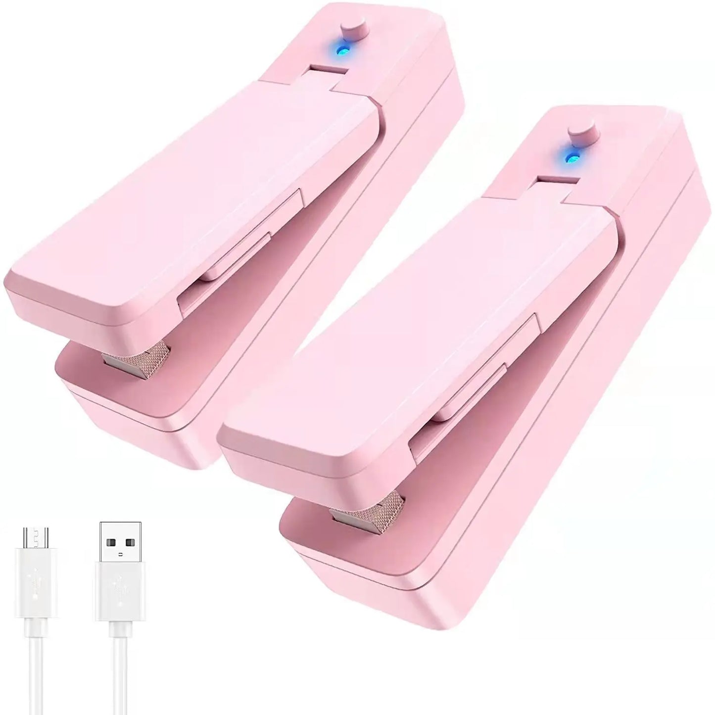 Mini USB Rechargeable Bag Sealer – Portable Plastic Food Bag Sealing Machine for Snacks, Nuts & Kitchen Storage
