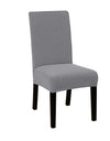 1PC Stretch Dining Chair Covers Polar Fleece Chairs Cover Seat Slipcovers Universal Dust Protector Cover for Hotel Party Banquet