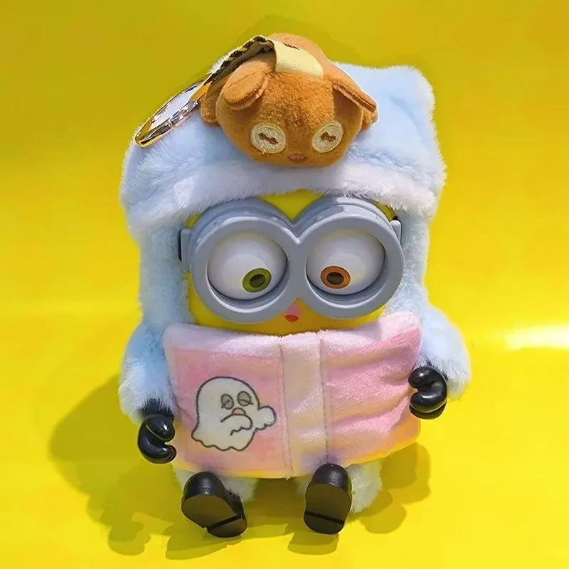 Cute Cartoon Character Vinyl Plush Keychain Bag Charm