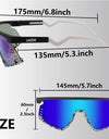 Sports Sunglasses for Men Women Cycling Glasses Baseball Goggles UV Protection for Running MTB Softball