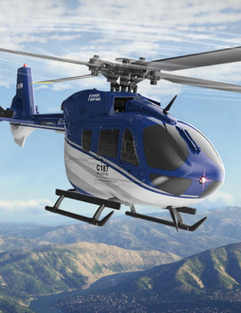 RC ERA C187 EC135 Scaled 4CH RC Helicopter Gyroscope Stabilization Altitude Hold 2.4G Remote Control Aircraft Model