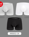 3-Pack Seamless Ice Silk Boxers for Men – Graphene Comfort