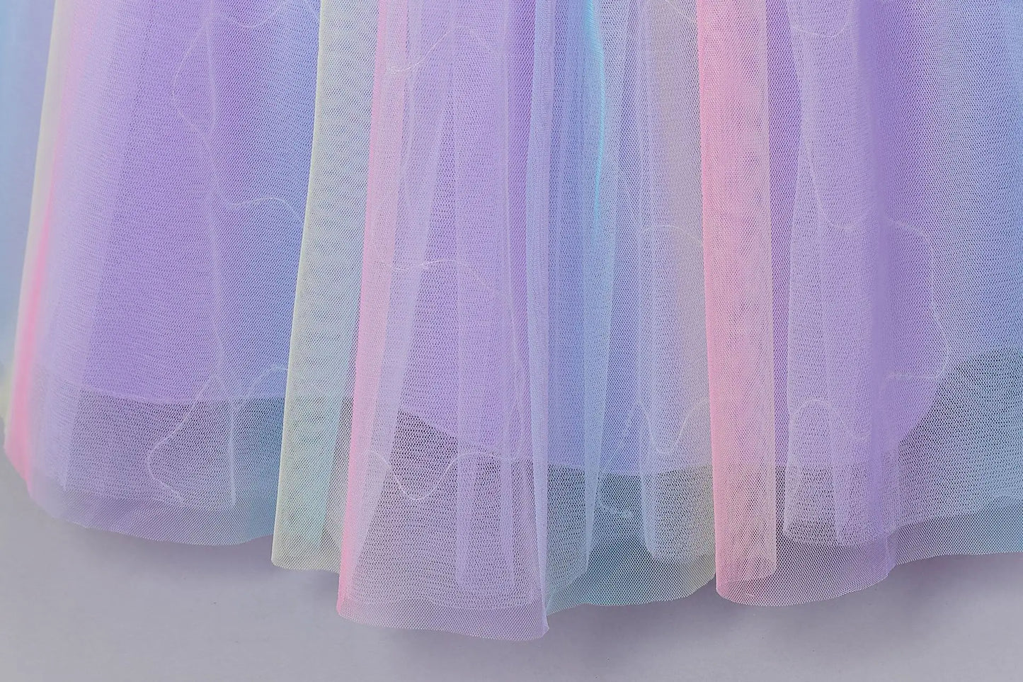 Girls Princess Ball Gown Floral Lace Tutu Dress for Flower Girl / Birthday / Pageant Wedding Party Dress