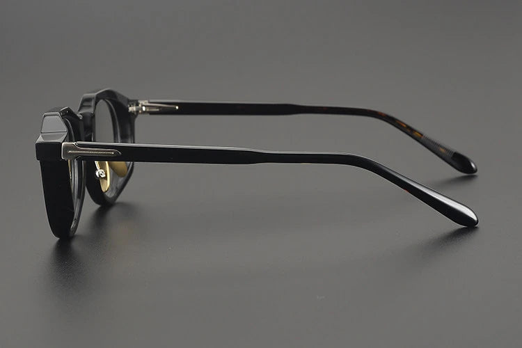 Vintage Oval Acetate Optical Eyeglasses Frame