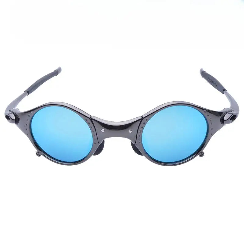 Polarized Sunglasses Cycling Glasses UV400 Fishing Sunglasses Metal Bicycle Goggles Cycling Eyewear Riding Glasses