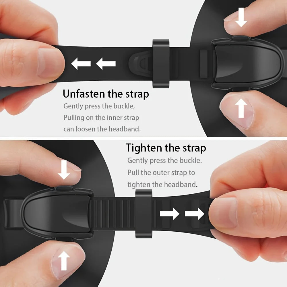 Snorkel Mask Swimming Goggles Scuba Diving Silicone Skirt Tempered Glass Len Wide View Training With Nose Cover Adjustable Strap