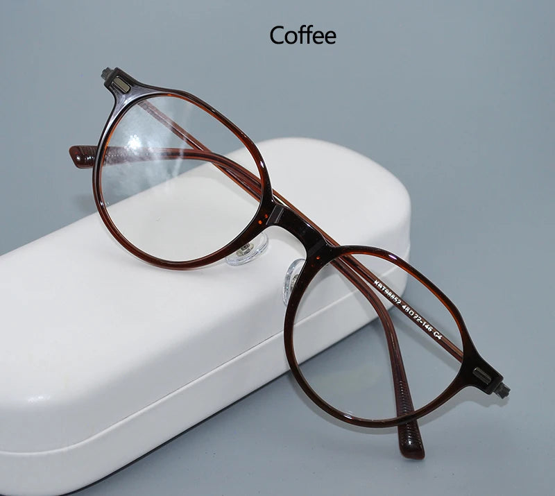 Frame Retro Round Eyewear Ultra light TR90 Small Size Eyeglasses Optical Prescription Glasses Frames