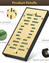 High-end Cigar Humidifier, Rectangular Cigar Humidifier Regulator with Manual Humidity Control Function, Keep Cigars Fresh