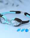 Kids Swimming Goggles Waterproof Swim Eyewear Glasses Anti-fog&Leak Girls Boys Youth Quick Adjustable Strap Age 3-14 Years Old