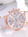 Classic Luxury Leather Quartz Watch Women Ladies Casual Quartz Wristwatch