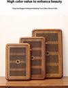 Tea Tray Home Small Solid Wood Pear Wood Dry Soaking Platform Water Storage Tea Set Tea Tray Wooden Tray