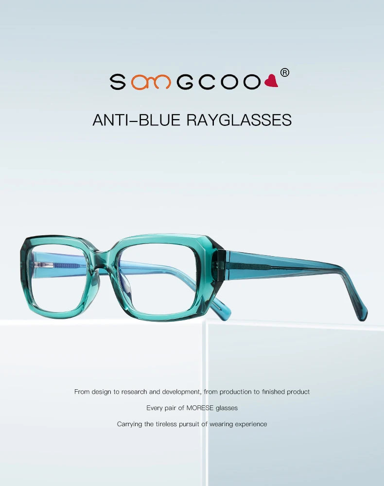 Women Anti Blue Light Prescription Glasses Hyperopia Myopia Reading Glasses Optics Man 2154