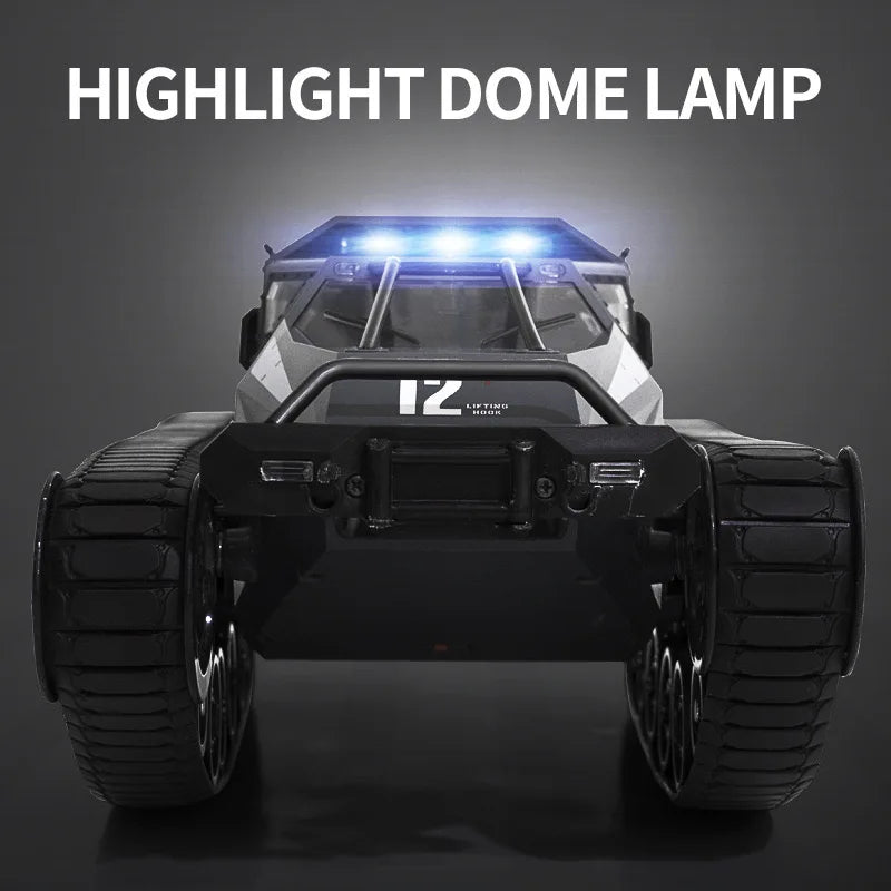 RC Car High-speed Electric Off-road Tank Stunt Car  Crawler Snow Climbing Remote Control Vehicle Toy gift
