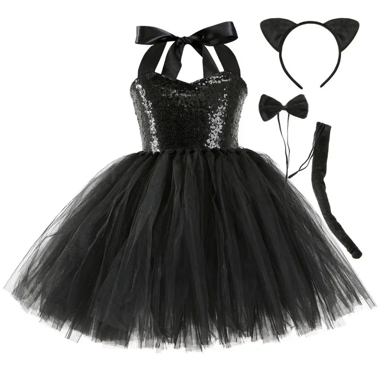 Animal Cosplay Tutu Dress with Accessories Party Costume